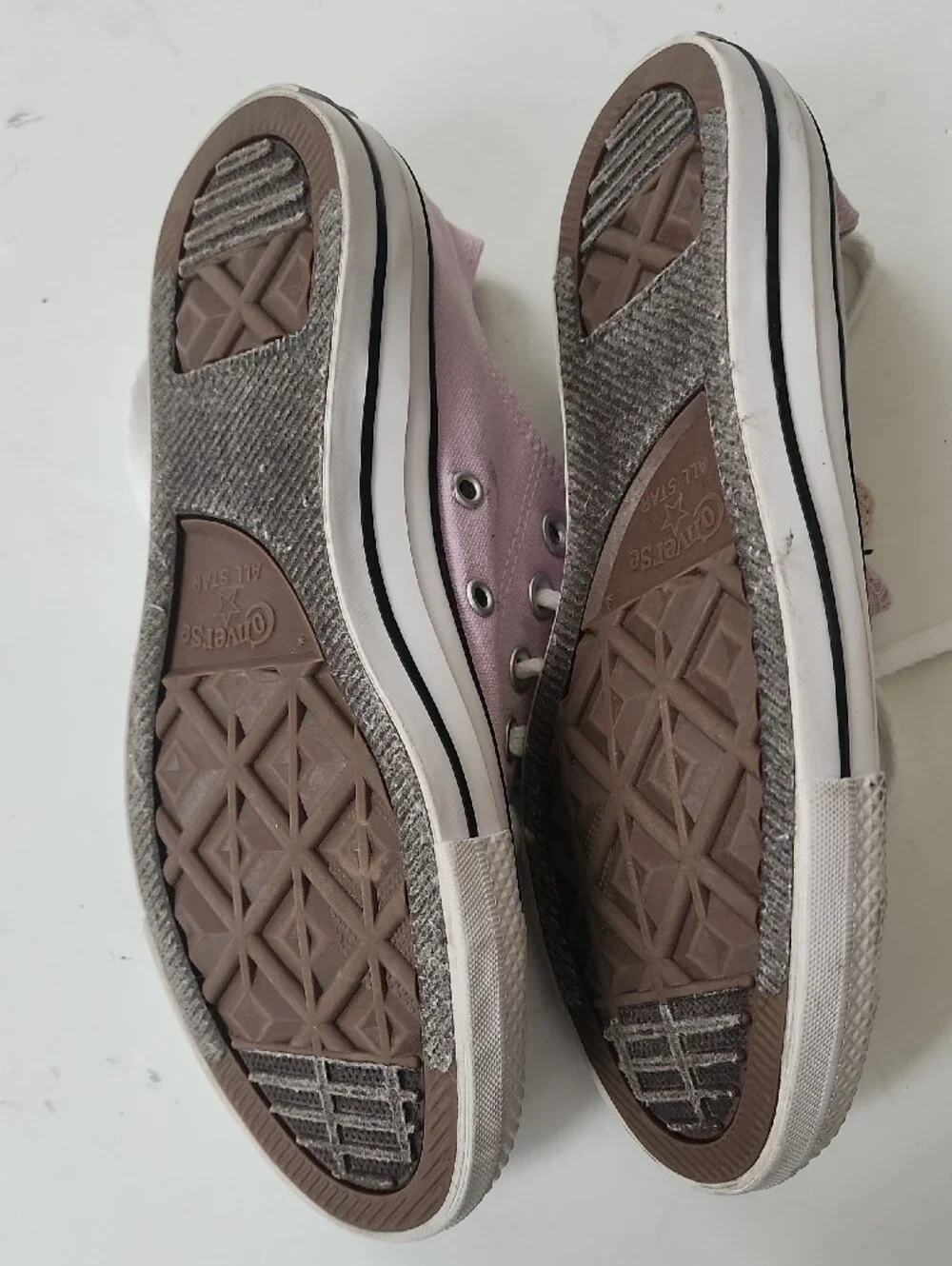 Converse Kids Low Top Sneakers - Light Pink Canvas